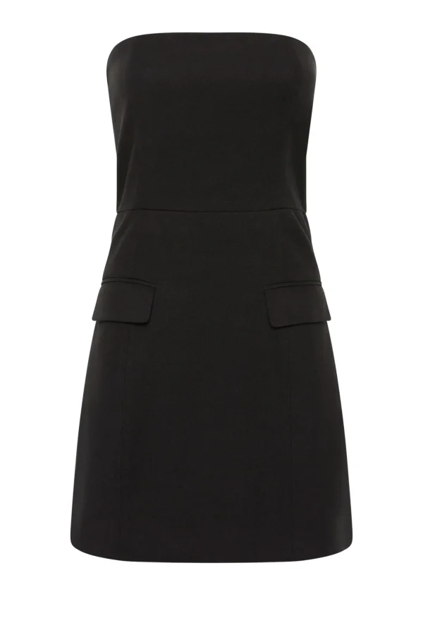 Discount Nude Lucy Agnes Mini Dress - Black