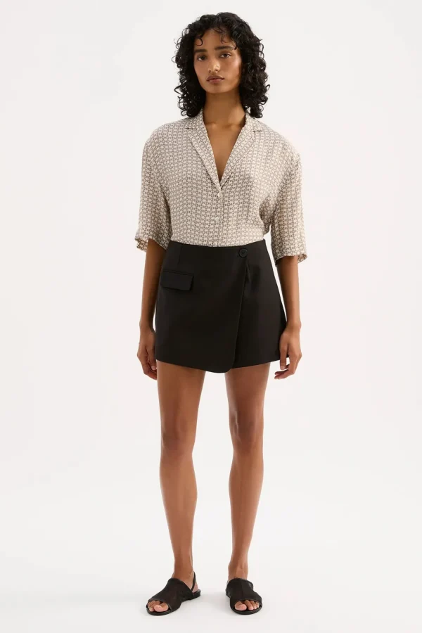 Fashion Nude Lucy Agnes Skirt - Black