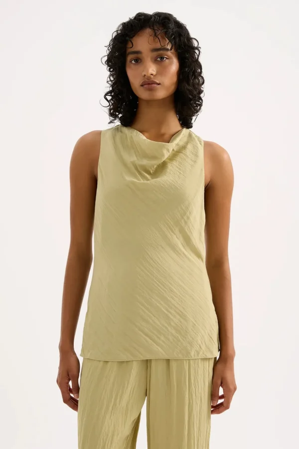 Online Nude Lucy Alia Top - Matcha