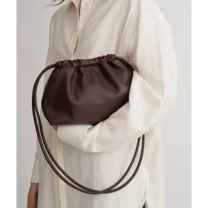 Clearance Brie Leon Alma Bag - Choc Nappa