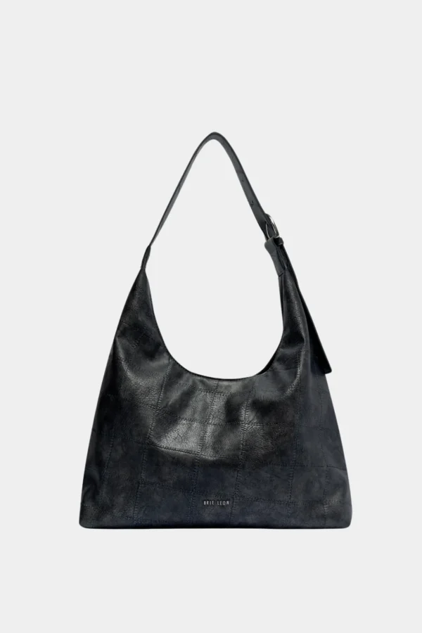 Online Brie Leon Anya Tote - Charcoal Patchwork