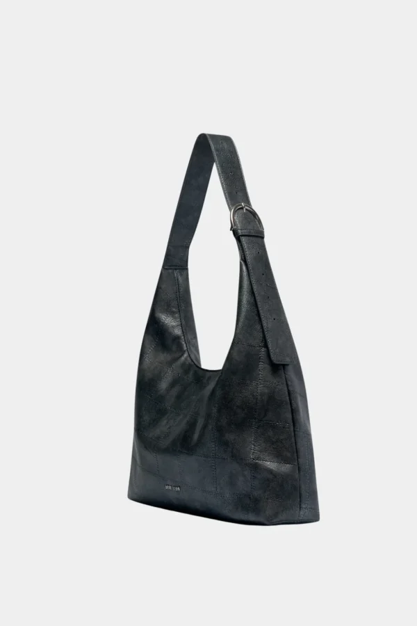 Online Brie Leon Anya Tote - Charcoal Patchwork
