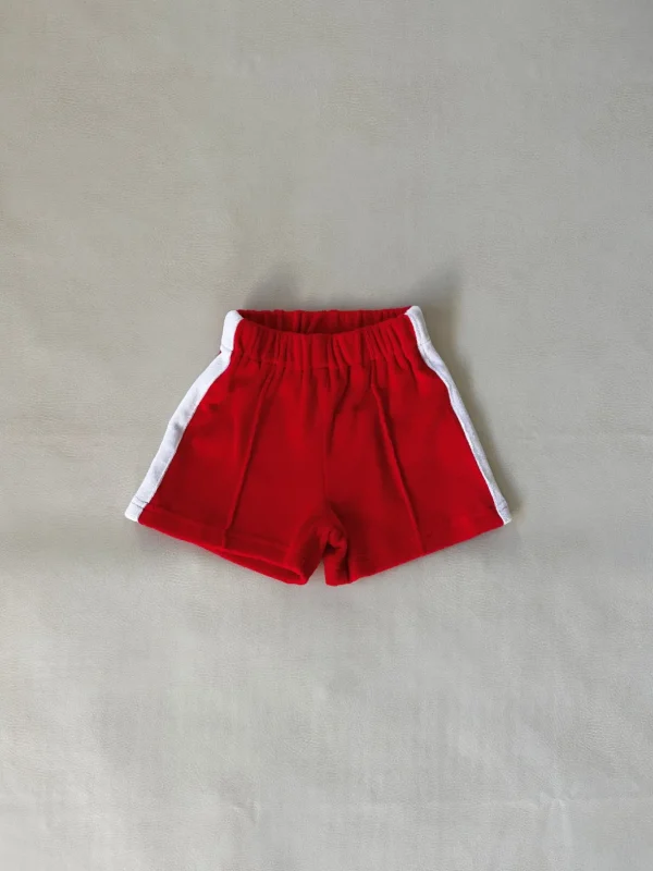 Outlet Tiny Trove Atlas Cotton Set - Apple Red