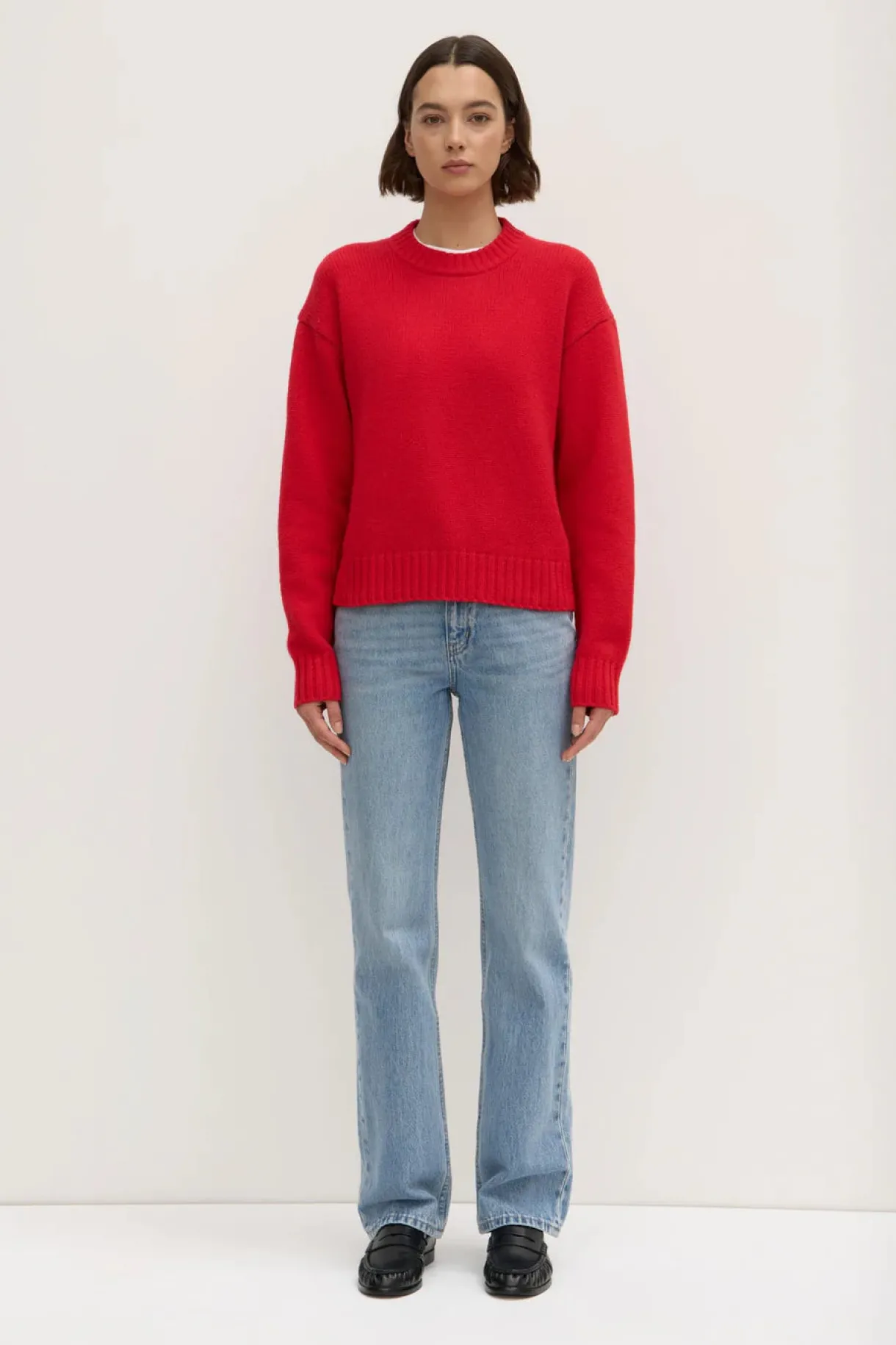 beau_wool_merino_knit__go_0.webp Fashion Assembly Label Beau Wool Merino Knit - Goji