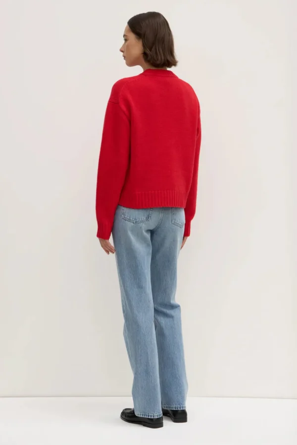 Fashion Assembly Label Beau Wool Merino Knit - Goji