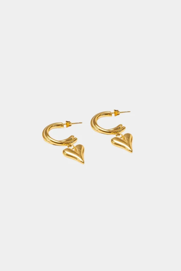 Sale We Are Emte Beloved Hoop Earrings in Gold Plated