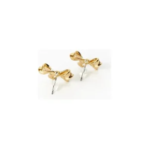 Online Love From Lilou Bili Bow Earrings