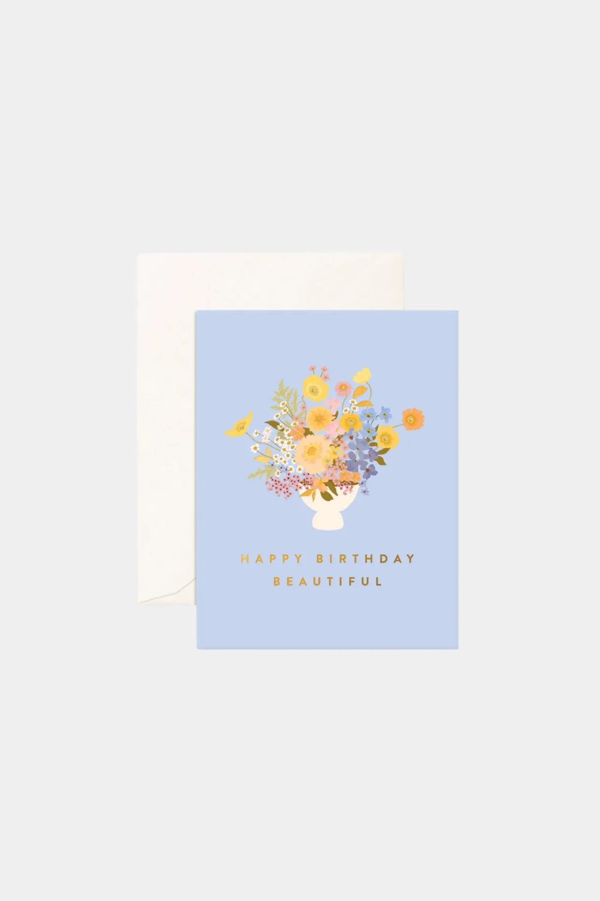 birthday_beautiful_bouque_0.webp Clearance Fox u0026 Fallow Birthday Beautiful Bouquet Greeting Card
