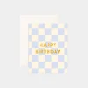New Fox u0026 Fallow Birthday Powder Check Greeting Card