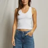 Fashion Perfect White Tee Blondie Tank - Core Colours