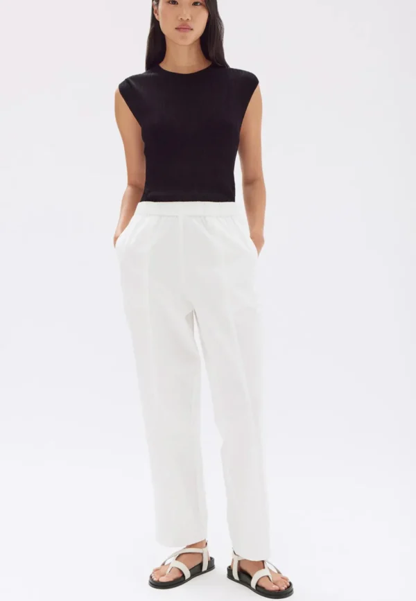 Fashion Assembly Label Bria Pant - Antique White