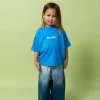Discount Lenn Label Busy Tee - Sunny Blue