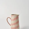 Online Jones u0026 Co Cabana Stripe Jug - Pink