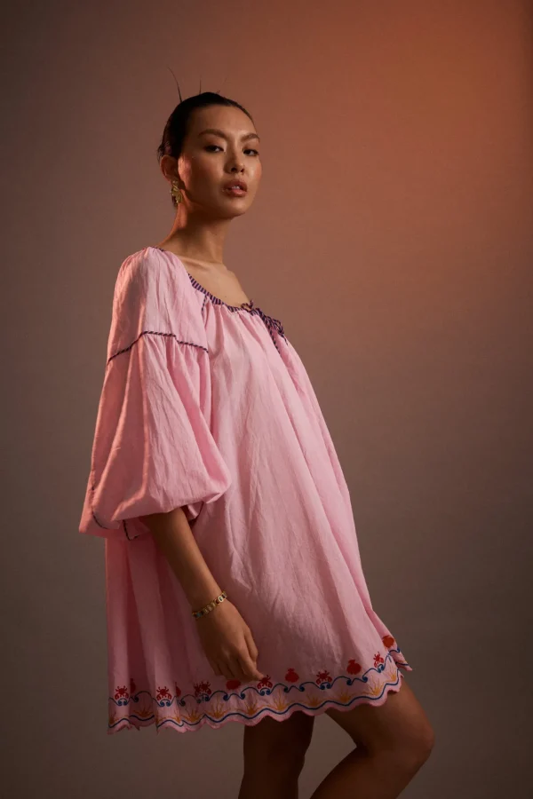 Clearance Kinga Csilla Calypso Hungarian Mini Dress