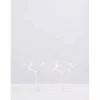 Discount Maison Balzac 2 Champagne Coupes Clear & Opaque