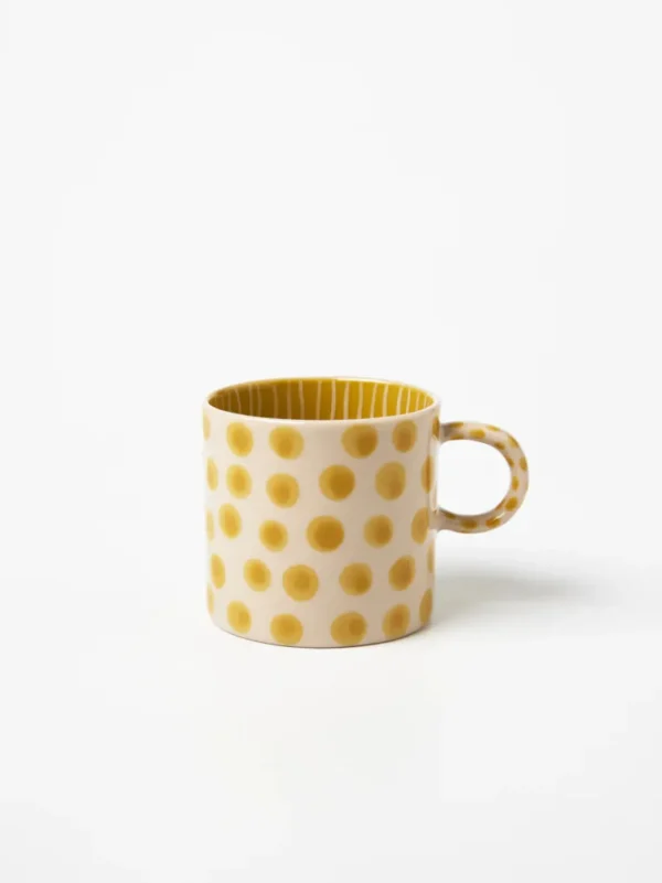 Online Jones u0026 Co Chino Espresso Mustard Dot