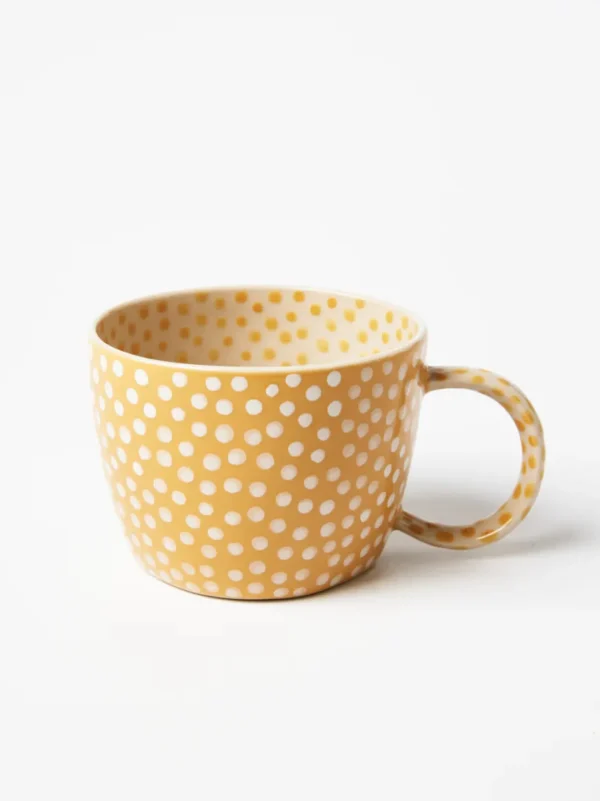 Sale Jones u0026 Co Chino Mug Mustard Strinkle