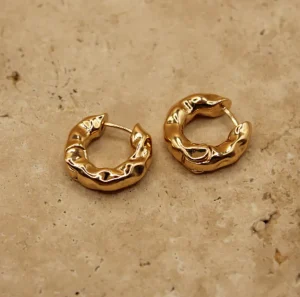 Discount Love From Lilou Chloe Earrings - Gold