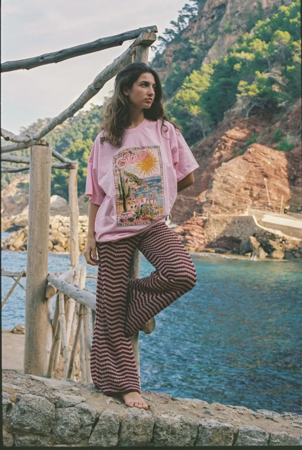 Outlet Ciao Ciao Ciao Postcard Tee
