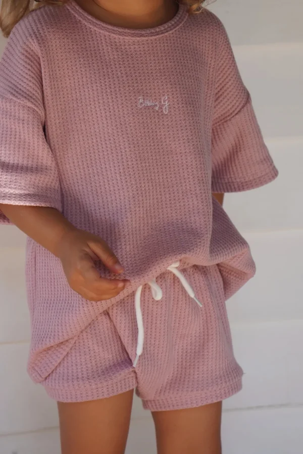 Outlet Bobby G Coby Shorts - Dusty Pink