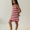 Fashion Illoura The Label Crochet Mini - Sunset Stripe