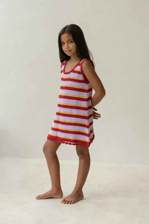 Fashion Illoura The Label Crochet Mini - Sunset Stripe