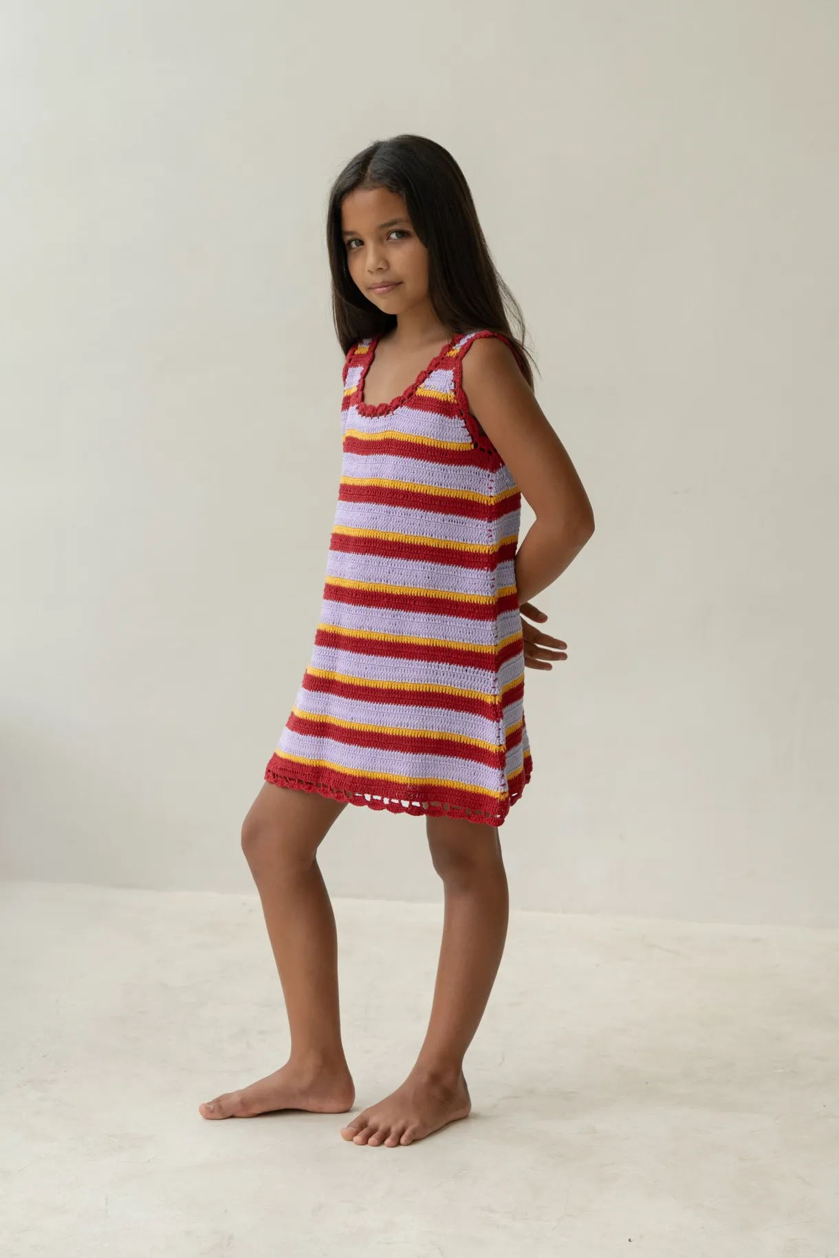 crochet_mini__sunset_stri_0.webp Fashion Illoura The Label Crochet Mini - Sunset Stripe