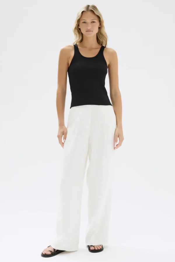 Clearance Assembly Label Drew Rib Tank - Black