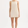 New Nude Lucy Eden Linen Mini Dress - Cream