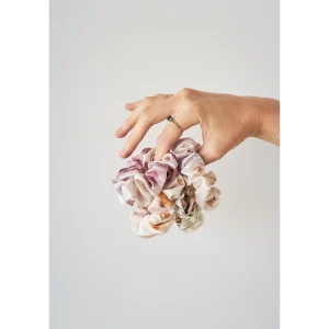 Fashion Eloise Panetta Silk Botanical Scrunchie Small