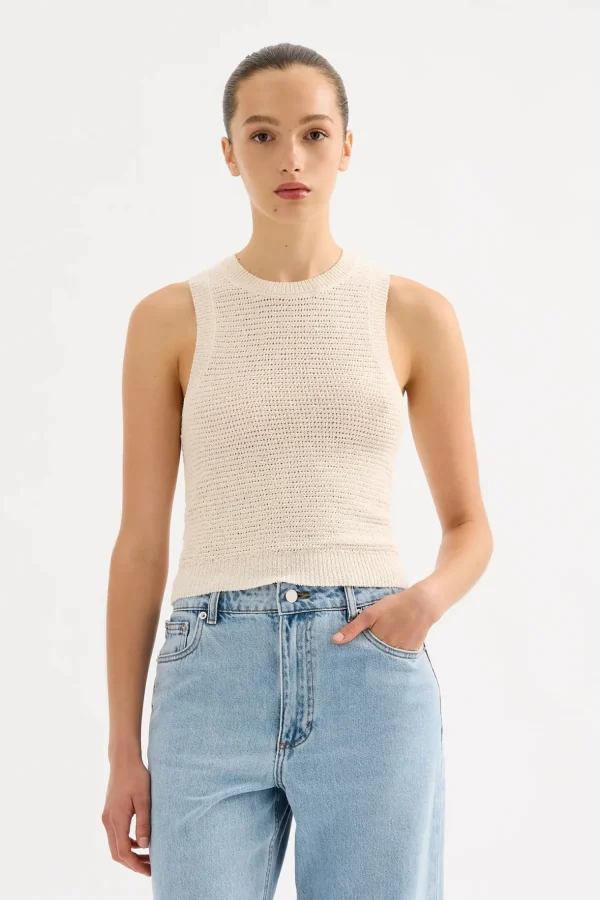 Outlet Nude Lucy Ember Knit Tank - Cream