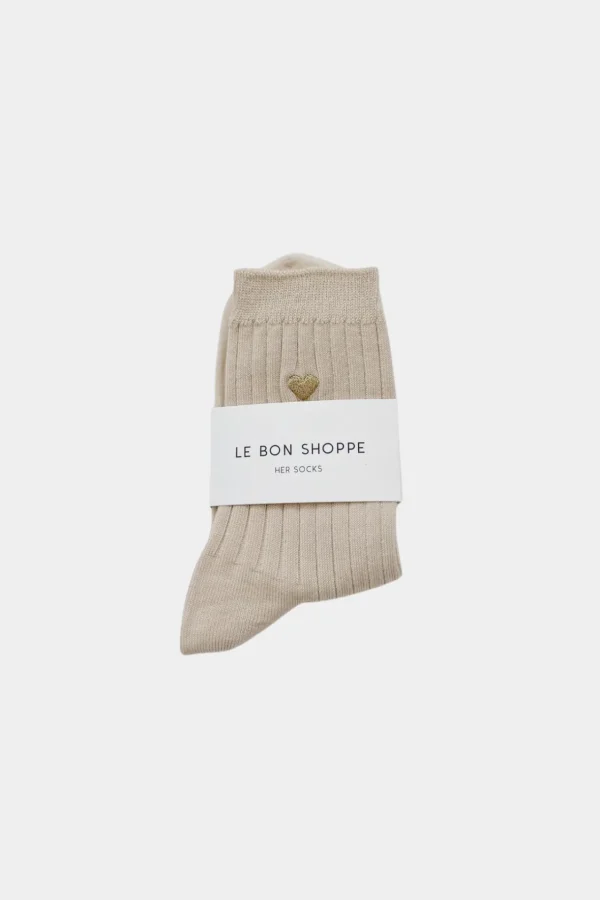 Clearance Le Bon Shoppe Embroidered Her Socks