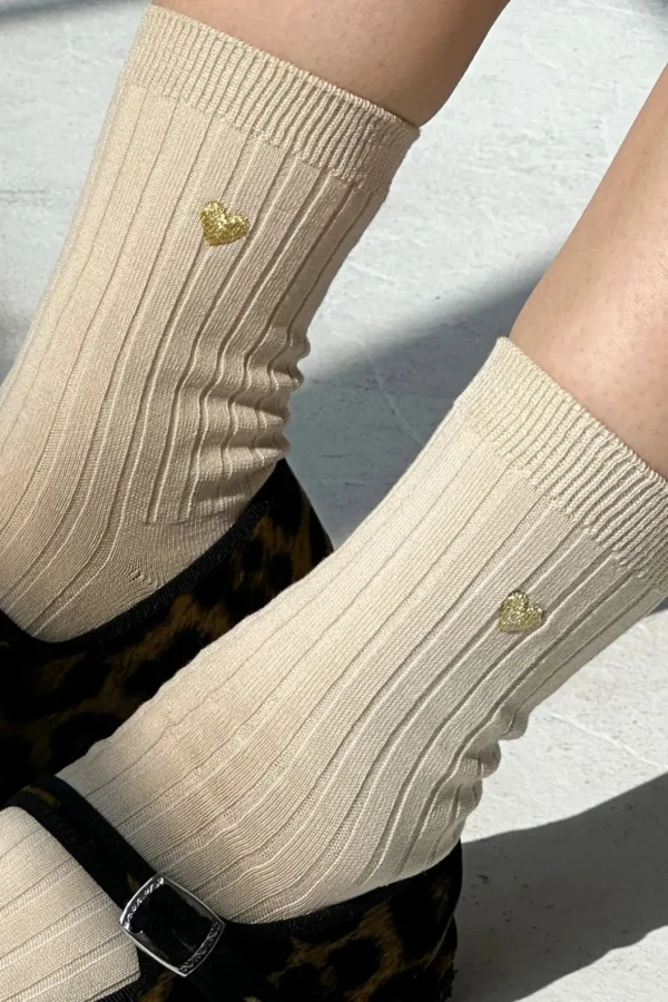 Clearance Le Bon Shoppe Embroidered Her Socks