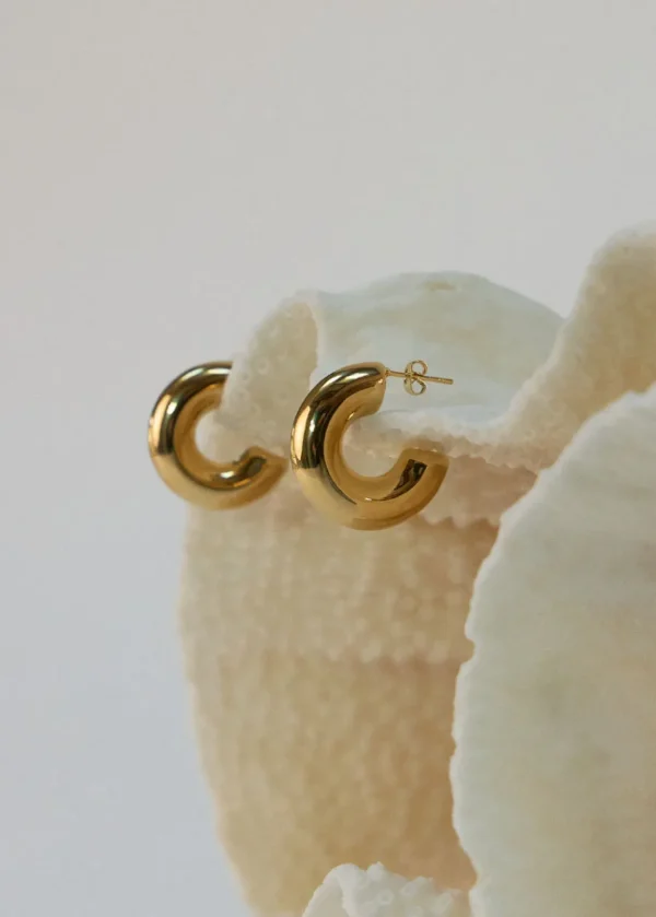 Fashion Love From Lilou Emmerson Hoops - Gold