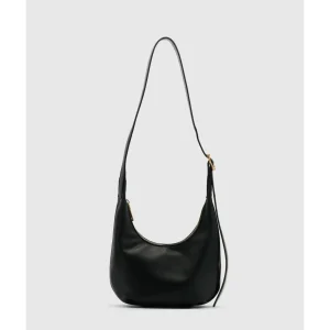 New Brie Leon Everyday Croissant Mini Bag - Black