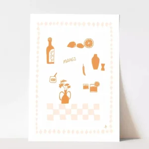 Outlet Camellia Pickle Fine Art Print - Margs A4