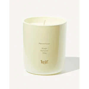 Sale Leif Flannel Flower Candle