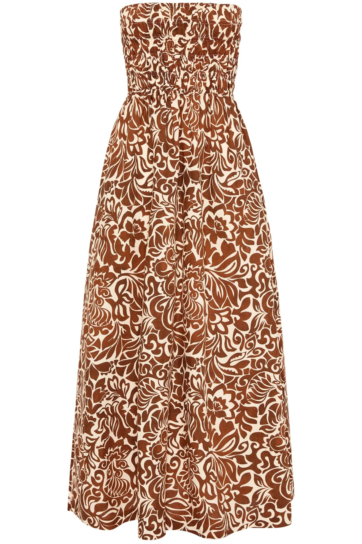 florense_shirred_maxi_dre_3.webp New Nude Lucy Florense Shirred Maxi Dress
