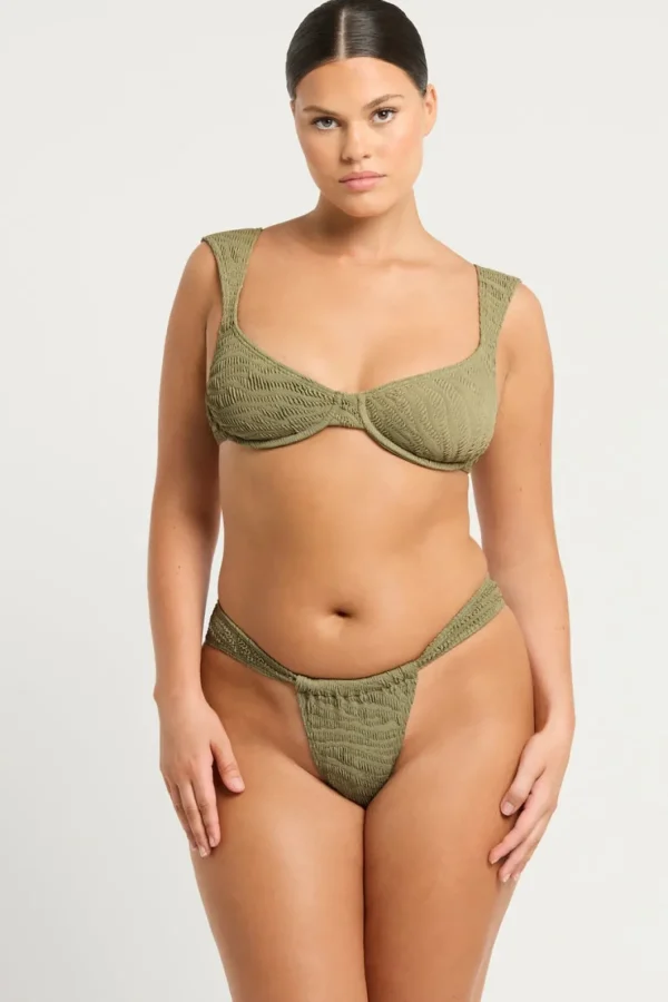 Fashion Bond-Eye Swim Georgia Balconette - Sage Tiger