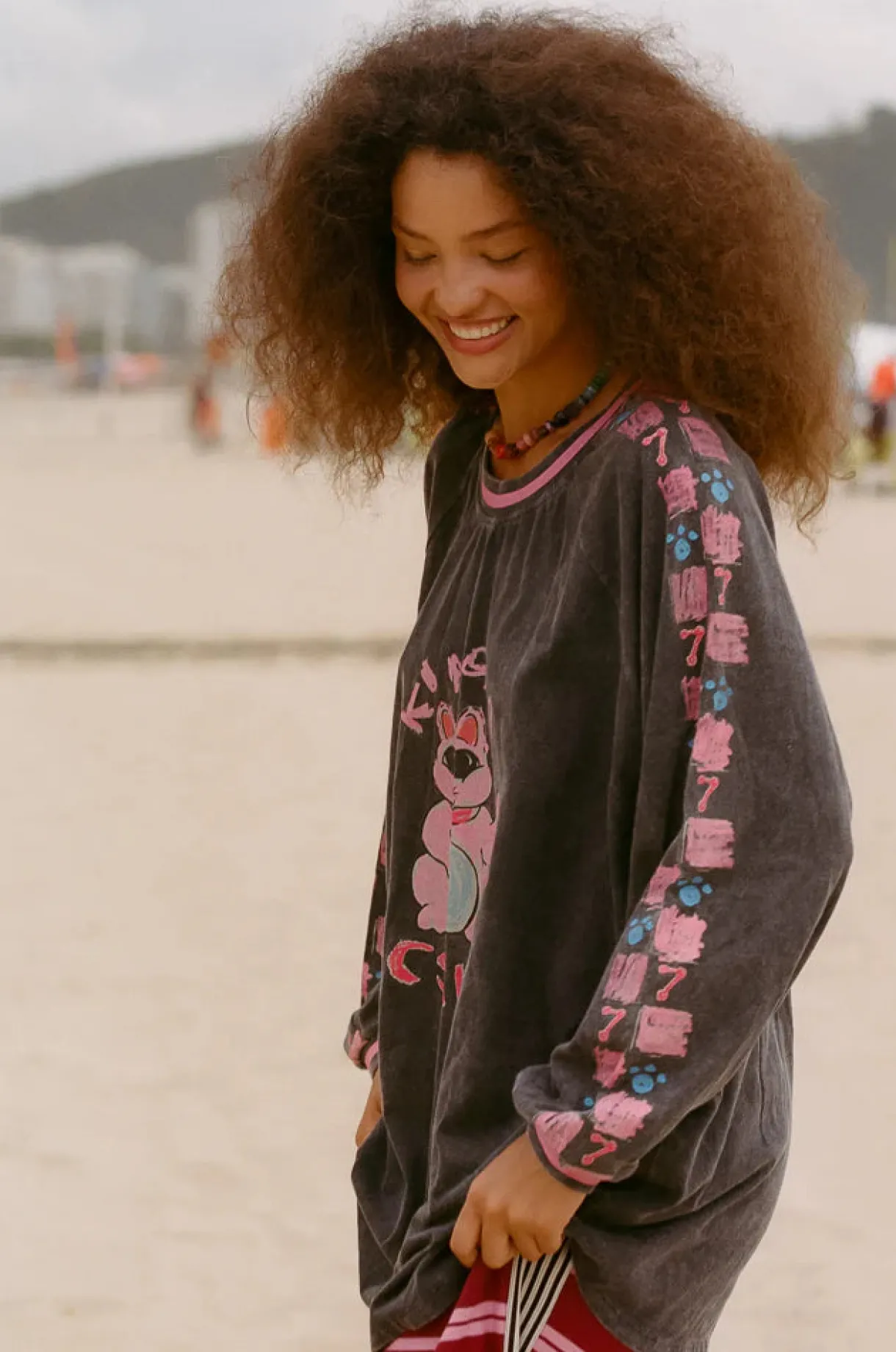 good_luck_roses_tee_2.webp Outlet Kinga Csilla Good Luck Roses Tee
