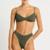 Fashion Bond-Eye Swim Gracie Balconette - Khaki