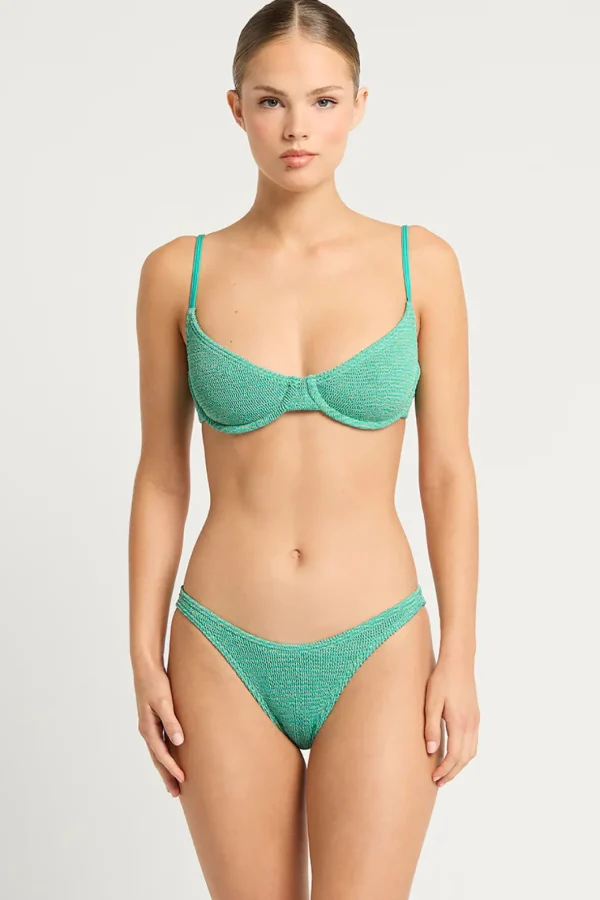 Clearance Bond-Eye Swim Gracie Balconette - Lagoon Lurex