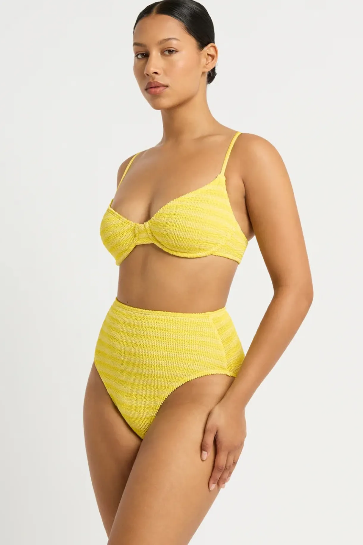 gracie_balconette__limonc_1.webp Discount Bond-Eye Swim Gracie Balconette - Limoncello Stripe