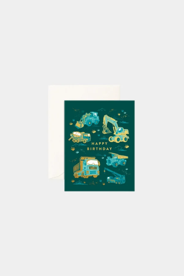 Outlet Fox u0026 Fallow Happy Birthday Trucks Greeting Card (Copy)