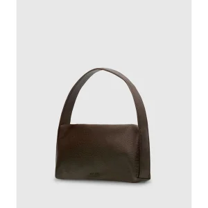 Fashion Brie Leon Harlow Slouch Mono Baguette Bag - Choc Nappa