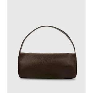 Fashion Brie Leon Harlow Slouch Mono Baguette Bag - Choc Nappa