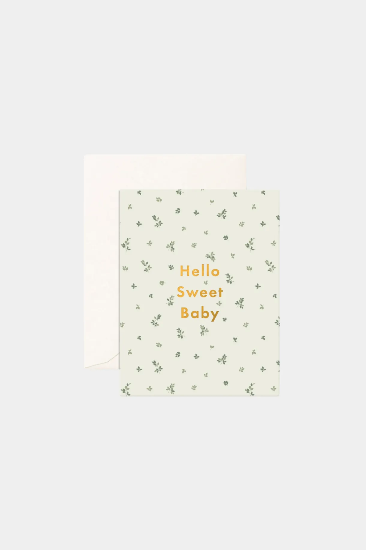 hello_sweet_baby_broderie_0.webp Clearance Fox u0026 Fallow Hello Sweet Baby Broderie Greeting Card