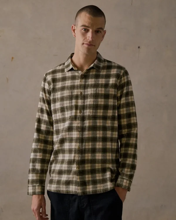 Discount Mctavish House Check Flannel Shirt - Green Multi