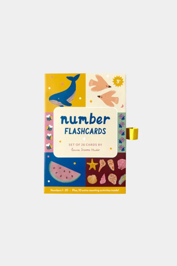 Fashion Lauren Sissons Studio Illustrated Number Flashcards