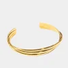 Best We Are Emte Intertwined Cuff Bracelet in Gold Plated
